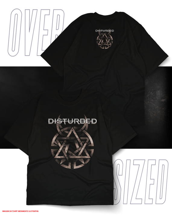 Oversized Unissex - Disturbed