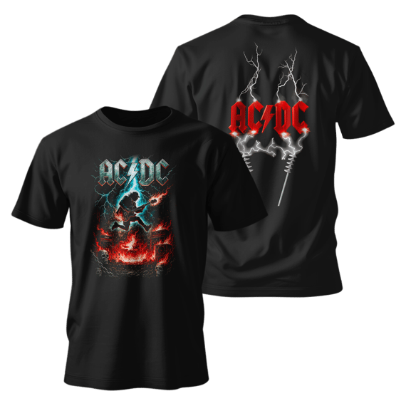 Camiseta Premium - AC DC