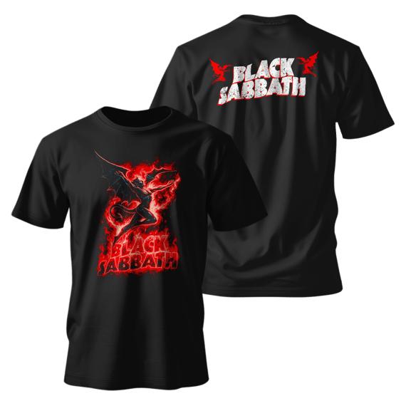 Camiseta Premium - Black Sabbath