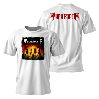 Nome do produto Camiseta Premium - Papa Roach