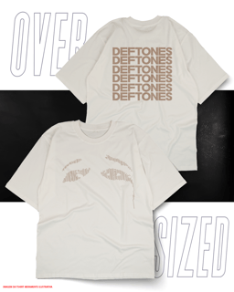 Nome do produto Oversized Unissex - Deftones