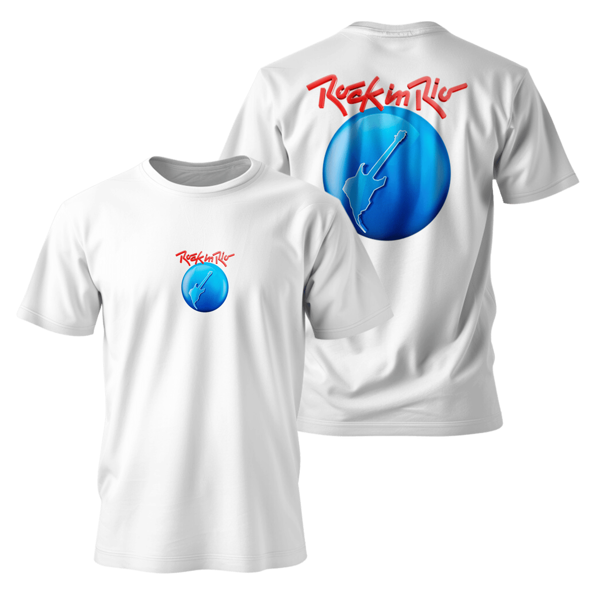 Nome do produto: Metal Band Unisex - Rock in Rio