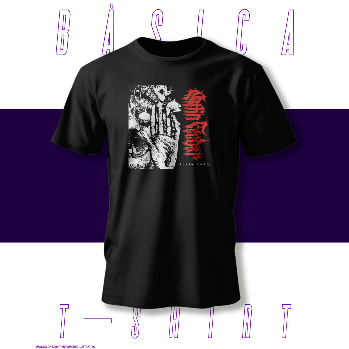 Nome do produto: Camiseta Básica - Coffin Feeder