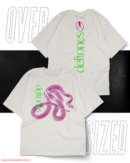 Nome do produto Oversized Unissex - Deftones