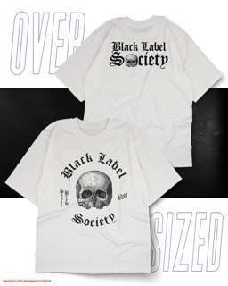 Nome do produto Oversized Unissex - Black Label Society