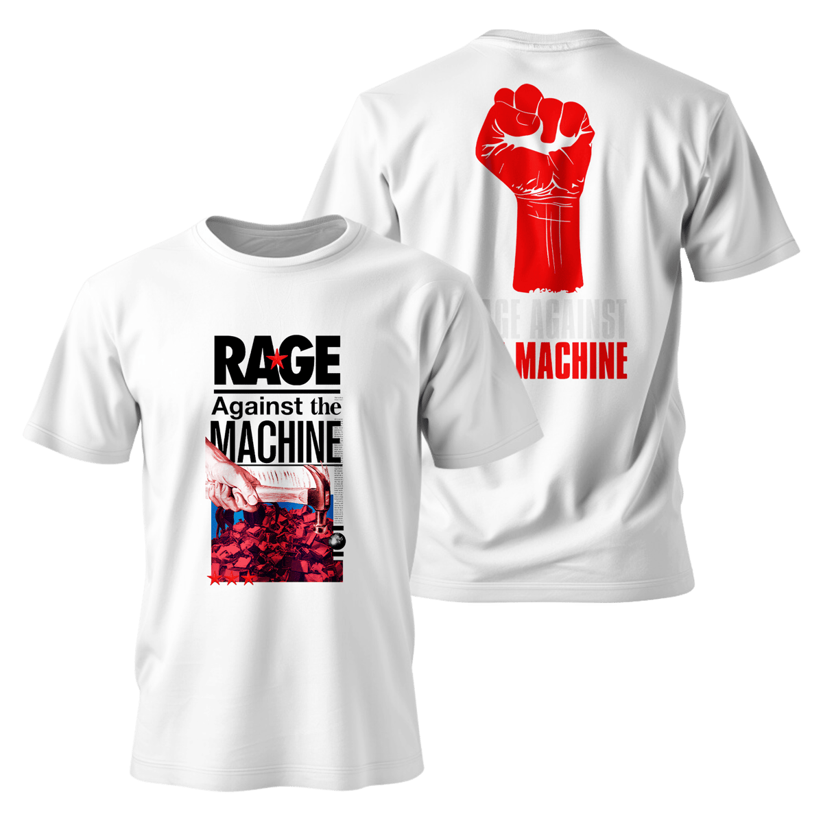 Nome do produto: Metal Band Unisex - Rage Against The Machine