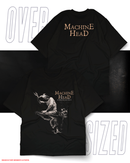 Nome do produto Oversized Unissex - Machine Head
