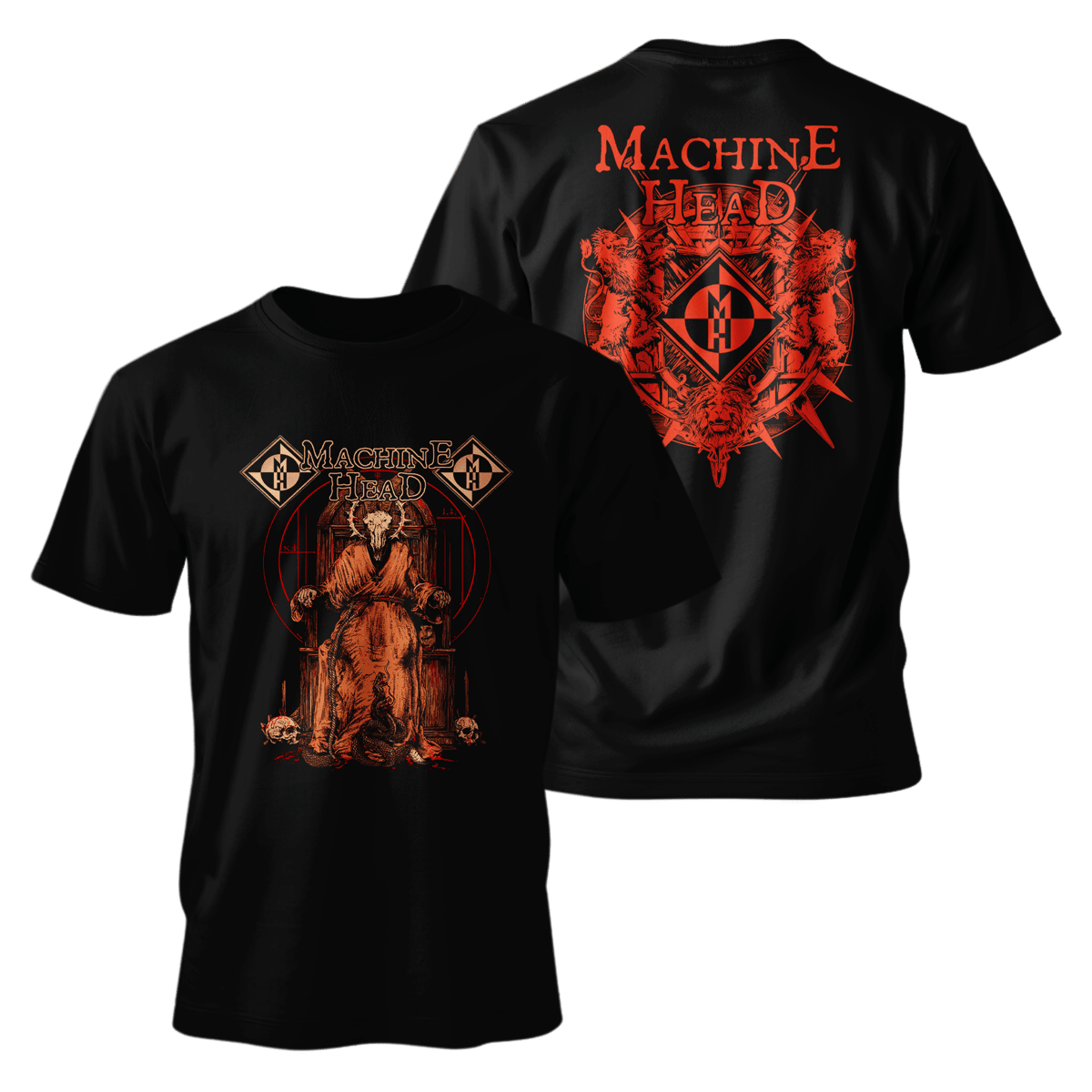 Nome do produto: Metal Band Unisex - Machine Head
