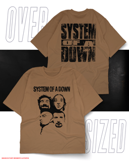 Nome do produto Oversized Unissex - System of a Down