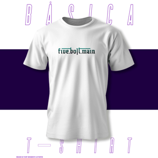Nome do produto Camiseta Básica - FiveBoltMain