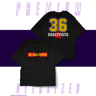 Nome do produto Oversized Unissex - 36 Crazyfists