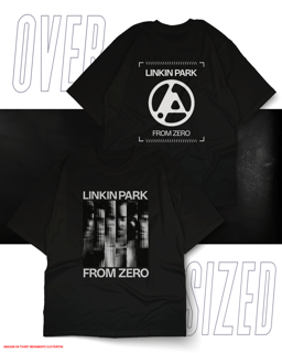 Oversized Unissex - Linkin Park From Zero 
