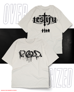 Nome do produto Metal Band Oversized - POD - Payable On Death
