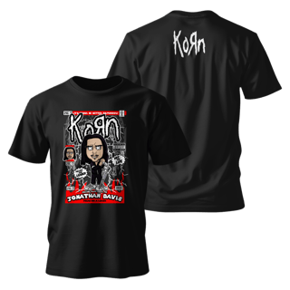 Nome do produto Camiseta Premium - Jonathan Davis - Korn