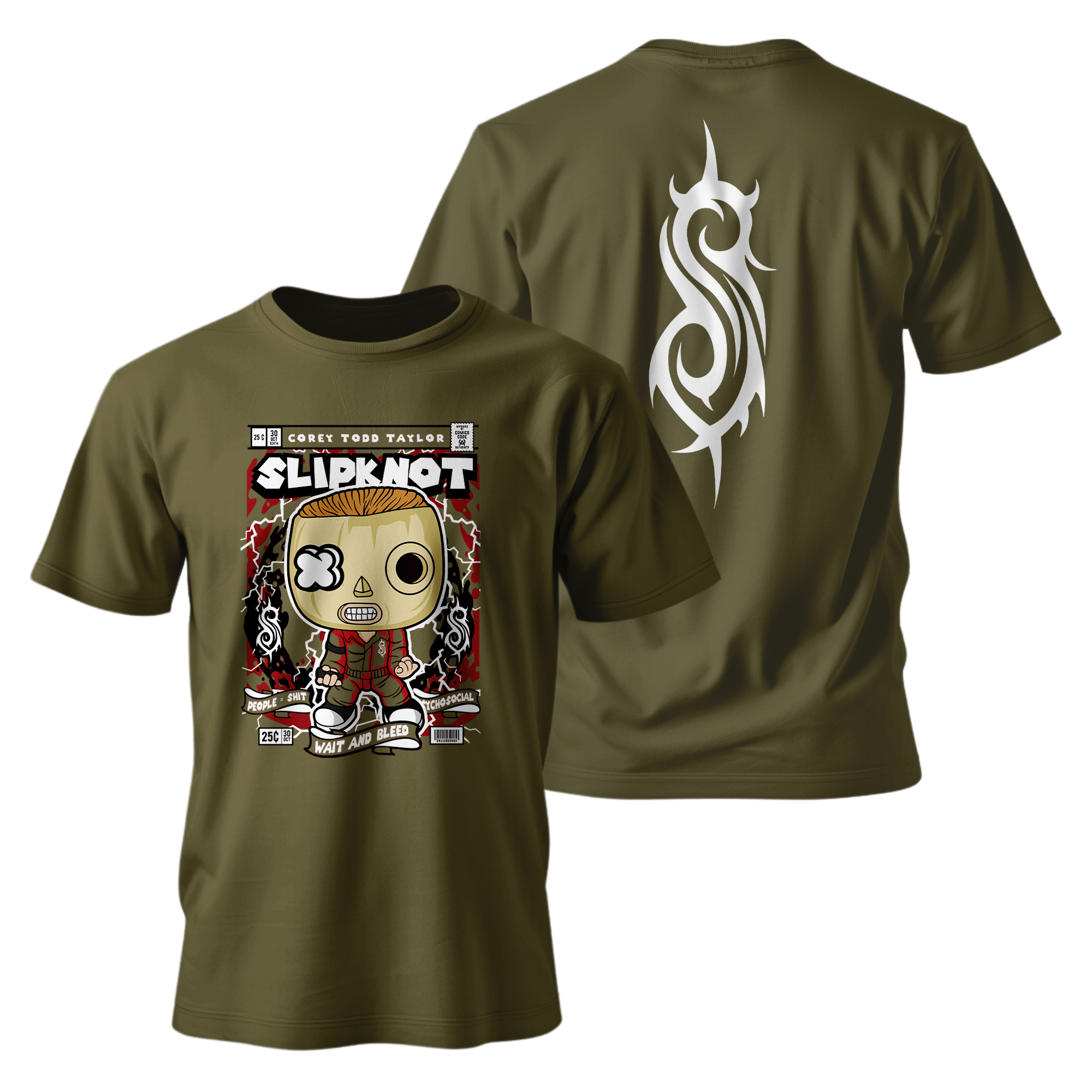 Corey Taylor 2015 Tourシャツ Lサイズ slipknot Camiseta Premium