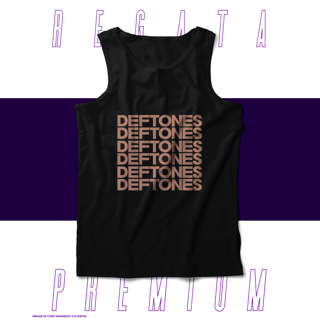 Nome do produto Regata Premium - Deftones