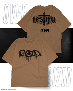 Nome do produto Metal Band Oversized - POD - Payable On Death