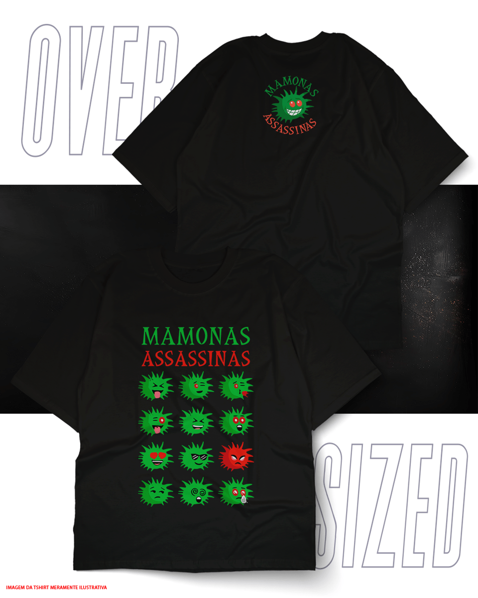 Nome do produto: Oversized Unissex - Mamonas Assassinas