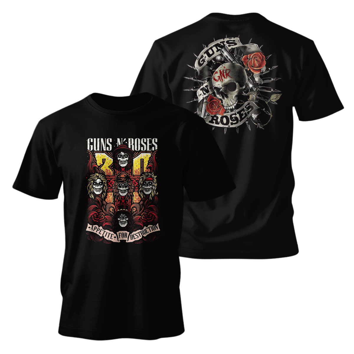 Nome do produto: Metal Band Unisex - Guns n Roses