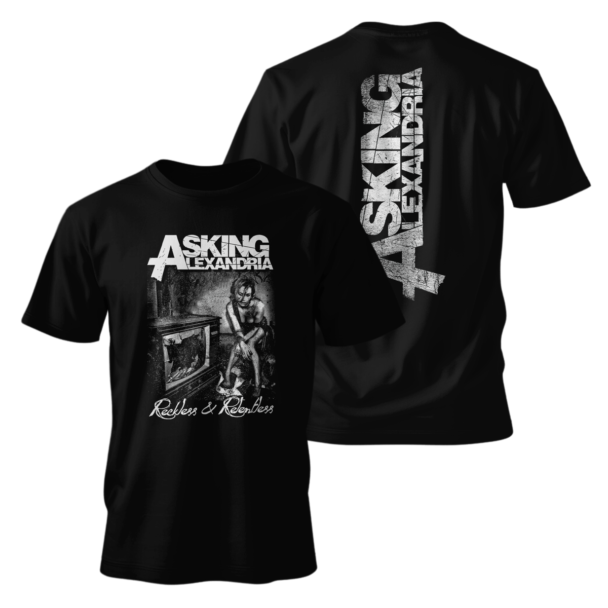 Nome do produto: Metal Band Unisex - Asking Alexandria 
