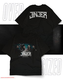 Nome do produto Oversized Unissex - Jinjer