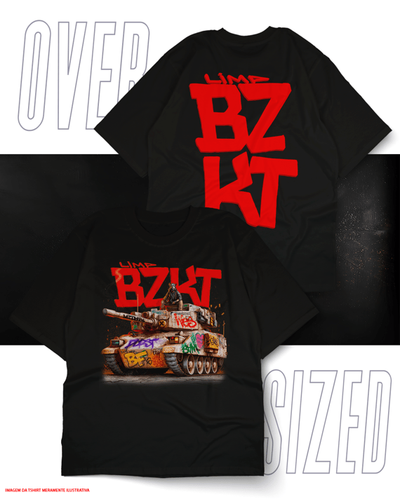Oversized Unissex - Limpbizkit
