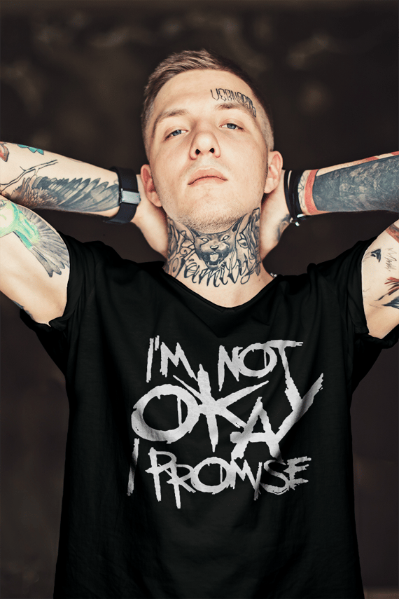 Camiseta - I'm Not Okay (I Promise)