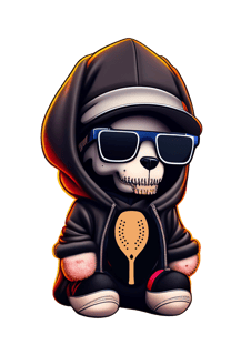 Nome do produto skull beach tennis