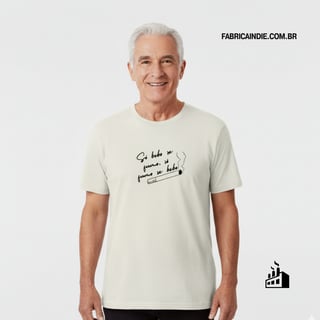 Nome do produto Só Bebo - Camiseta - Tuditu