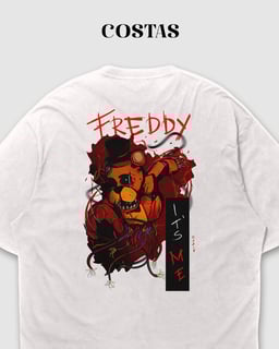Nome do produto Camiseta Plus Size - Freddy FNAF