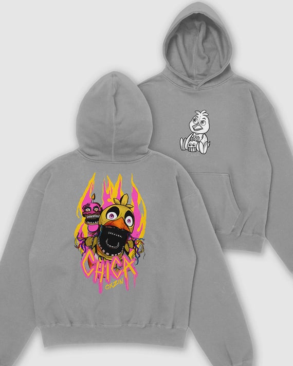 Moletom Canguru - Chica FNAF