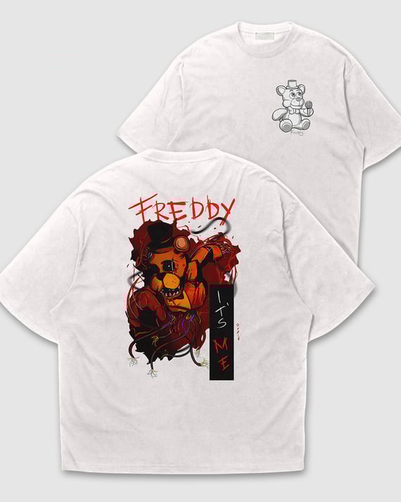 Camiseta Plus Size - Freddy FNAF