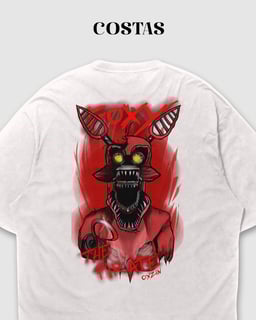 Nome do produto Camiseta Plus Size - Foxy FNAF