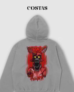Nome do produto Moletom Canguru - Foxy FNAF