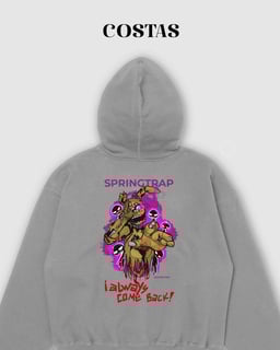 Nome do produto Moletom Canguru - Springtrap FNAF