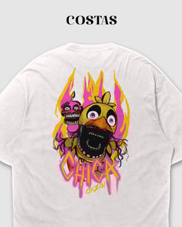 Nome do produto Camiseta Plus Size - Chica FNAF
