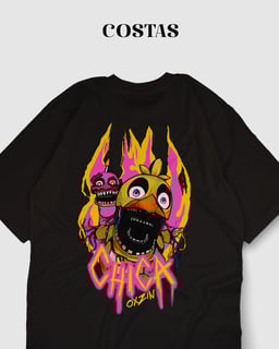 Nome do produto Oversized Unissex - Chica FNAF