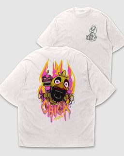 Nome do produto Camiseta Plus Size - Chica FNAF