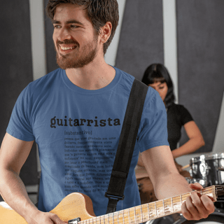 Nome do produto Camiseta Prime - Definição de Guitarrista