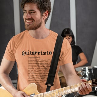 Nome do produto Camiseta Prime - Definição de Guitarrista