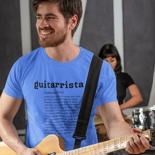 Nome do produto Camiseta Prime - Definição de Guitarrista