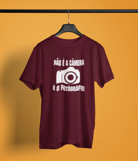 Nome do produto Camiseta Quality - É O FOTÓGRAFO