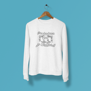 Nome do produto Blusão moletom - CONTADORA DE HISTORIAS