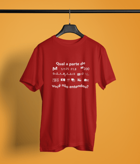 Nome do produto Camiseta quality - CALCULO CANON