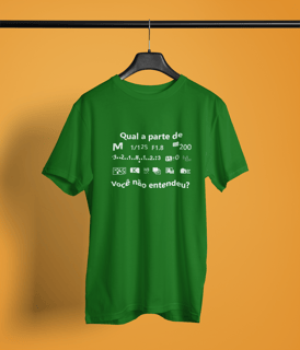 Nome do produto Camiseta quality - CALCULO CANON