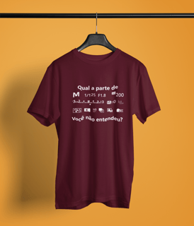 Nome do produto Camiseta quality - CALCULO CANON