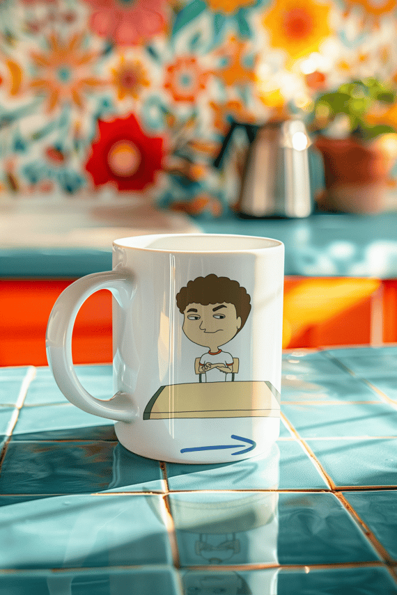 CANECA MÁGICA - PERNA DE PAL