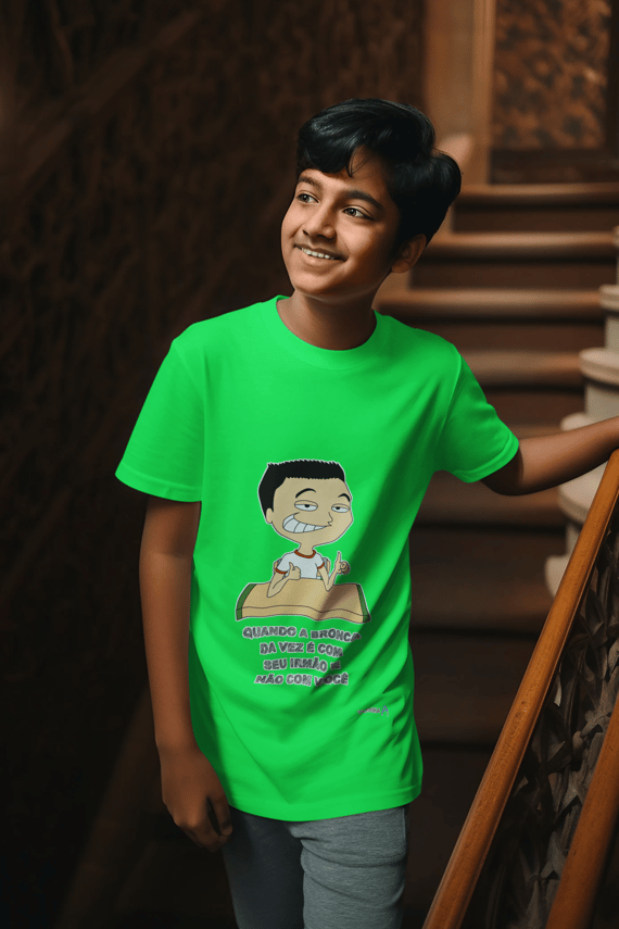 CAMISA QUALITY INFANTIL 10-14 - SATISFAÇÃO