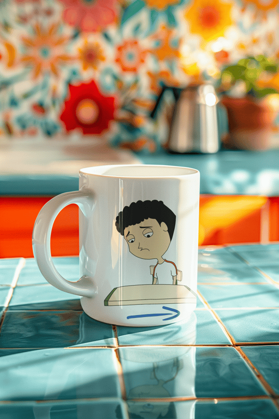 CANECA MÁGICA - TRISTE