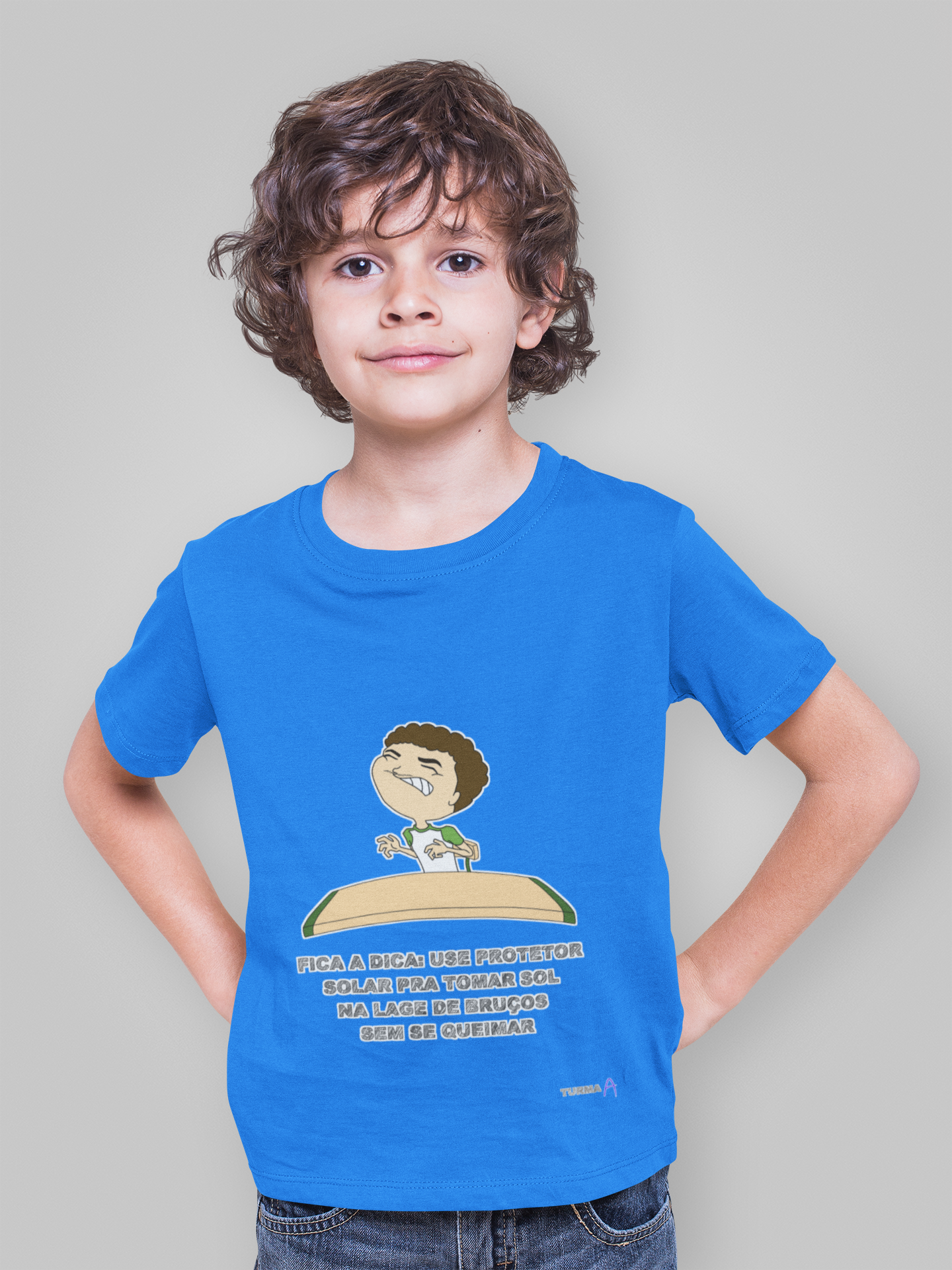 CAMISA QUALITY INFANTIL 2-8 - PROTETOR SOLAR